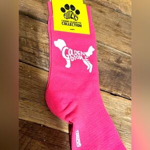 NWT GOLDENDOODLE FOOZYS CANINE SOCKS EXCELLENT QUALITY!